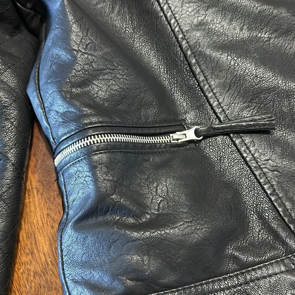 Faux Leather Jacket - Picture 2 of 4